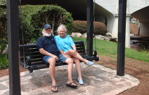 Gina and Doug in the Park